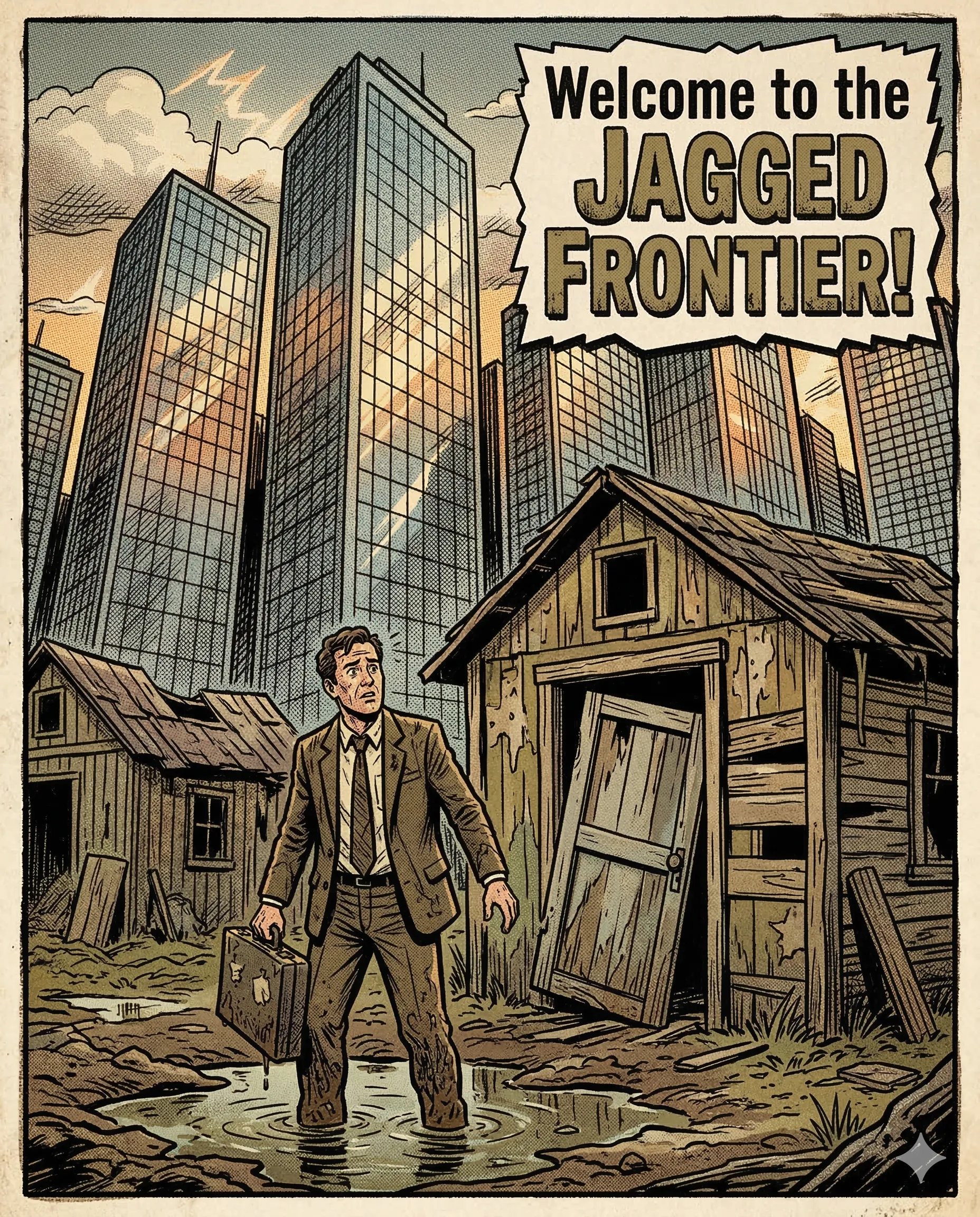 Your AI is Smart and Dumb at the Same Time - Understanding the 'Jagged Frontier' of AI: Why models are genius at complex tasks but fail at basic ones, and how to manage these risks in business.