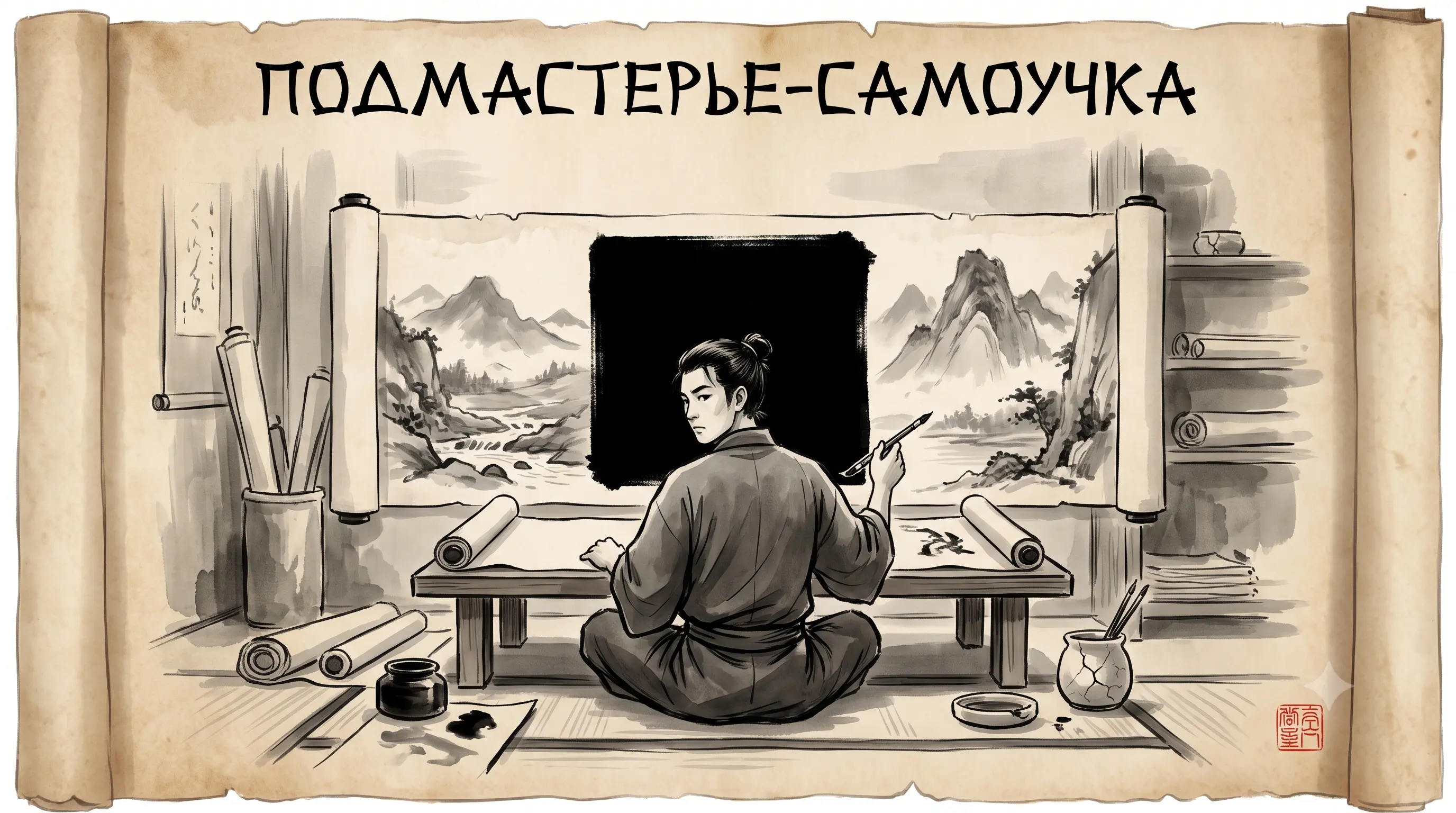 Самообучение без учителя: Подмастерье-самоучка - Как ИИ учит сам себя законам мира, играя в гигантскую игру «прятки» с данными.