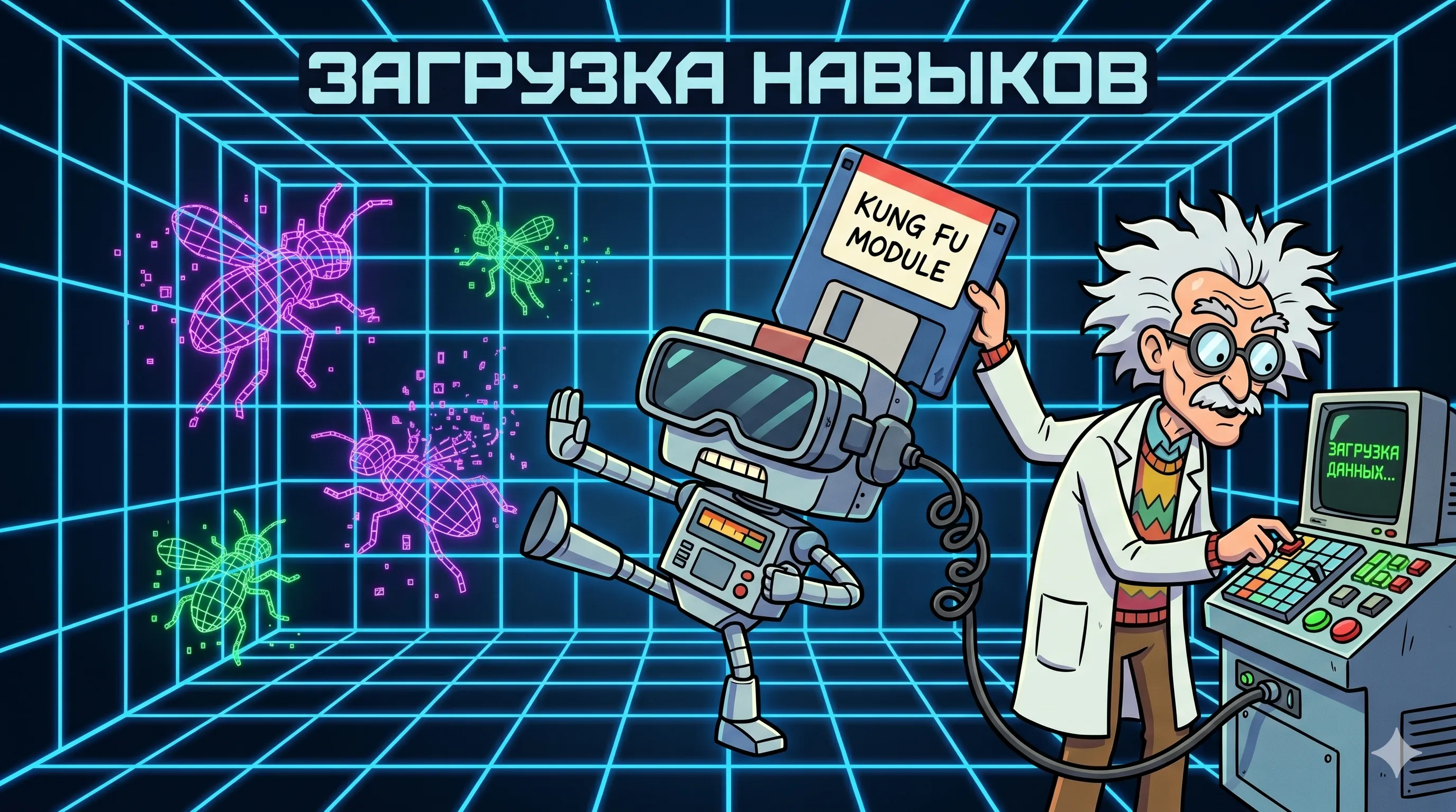 Виртуальная песочница: Зачем учиться с нуля? - Трансферное обучение. Почему создание ИИ с нуля — это как учить ребенка читать, заставляя его изобретать алфавит.