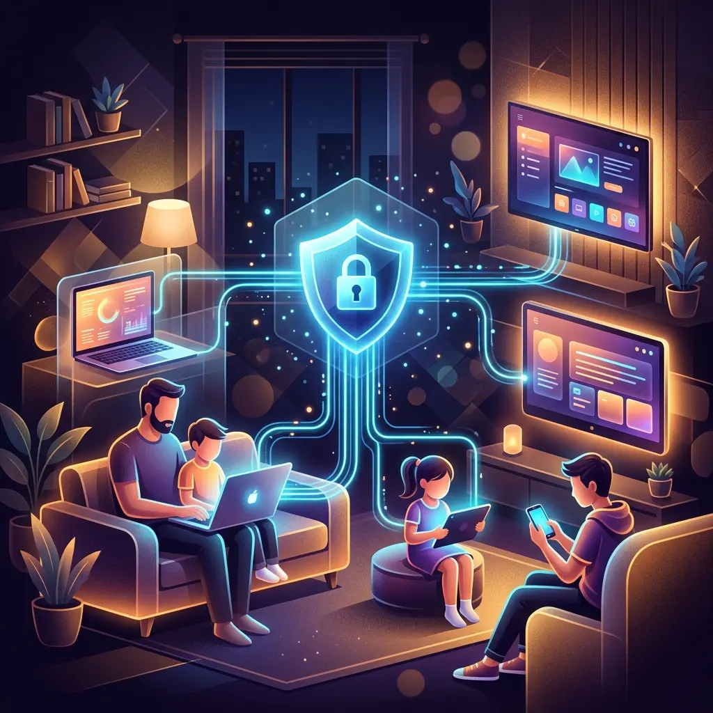 Sharing Your Private VPN: How to Keep Family Online Without Getting Banned - How to safely share your VLESS server with friends and family without triggering automated bans from your hosting provider.
